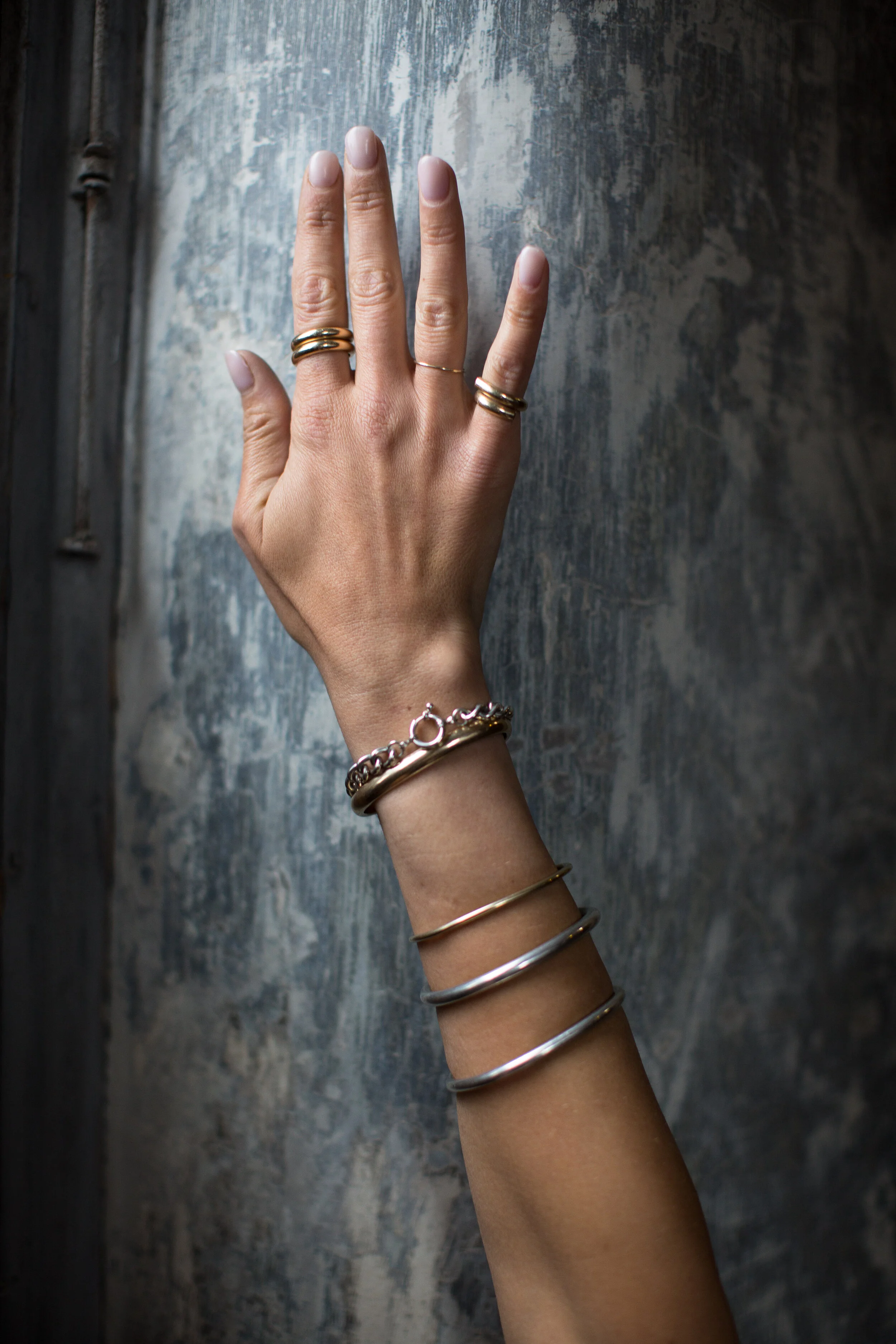 The Silver Riggins Chain Bracelet — Maple & J